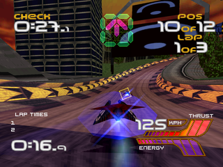 Wipeout XL screenshot 4 for Sega Saturn